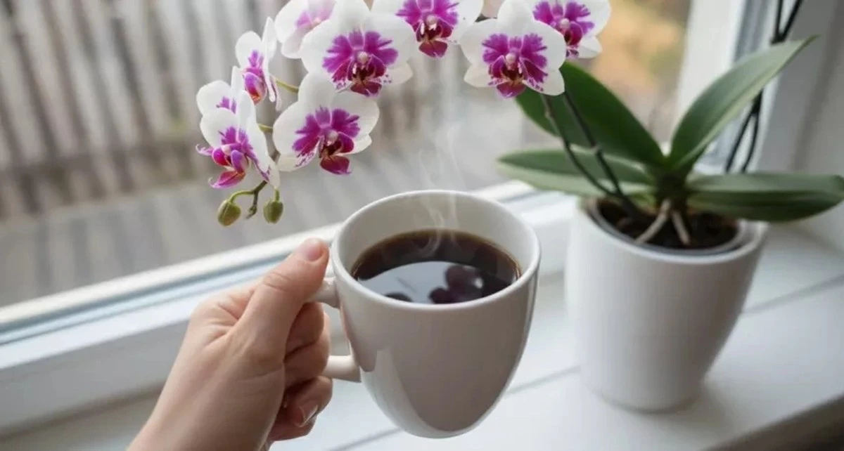 Orchidea kwitnie dłużej i jaśniej: jak resztki herbaty odmieniły mój parapet
