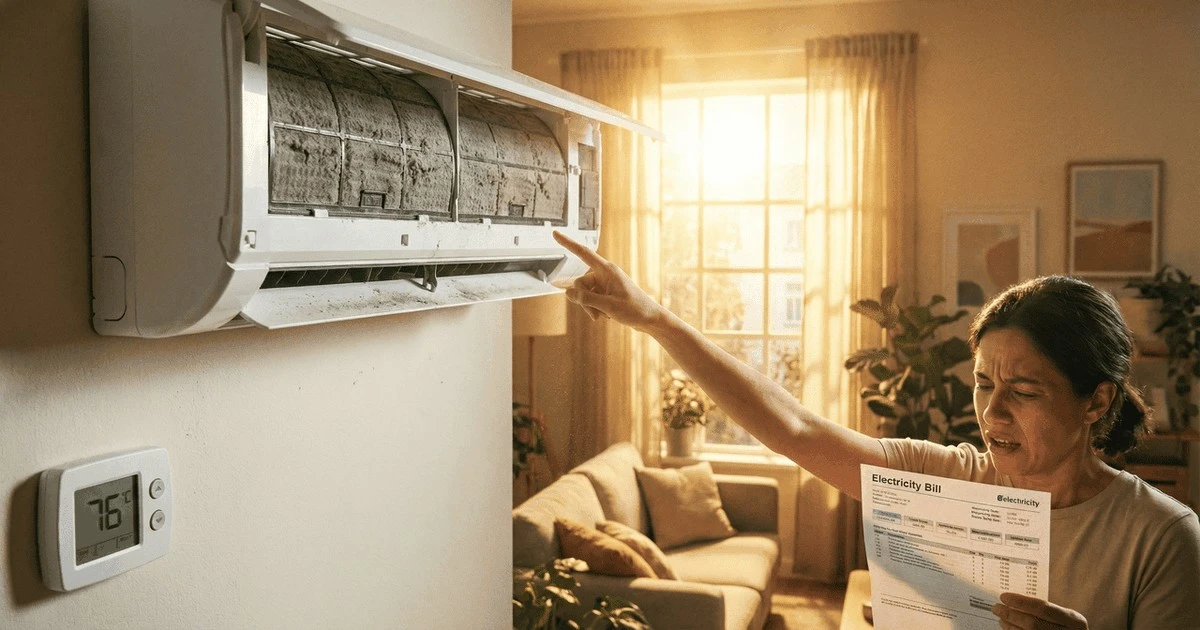 Brudny klimatyzator potraja rachunek za prąd. Oto jak tego nie zauważyć