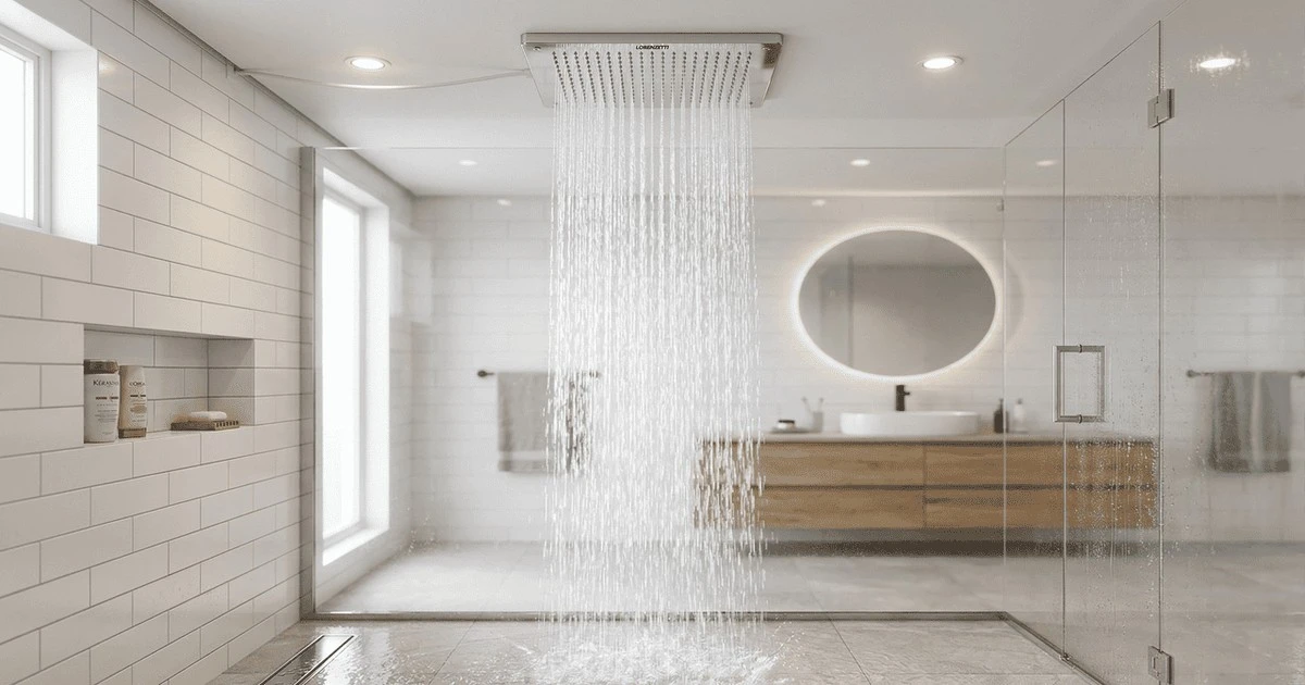 3 chwyty hydromasażu, które odmienią Twój prysznic w domowe spa