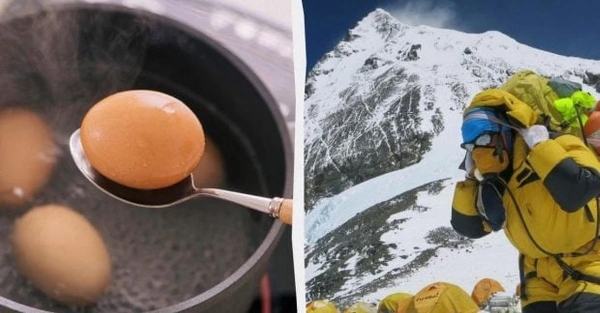 Dlaczego jajka nie ugotują się na szczycie Mount Everest? Wyjaśnienie naukowców