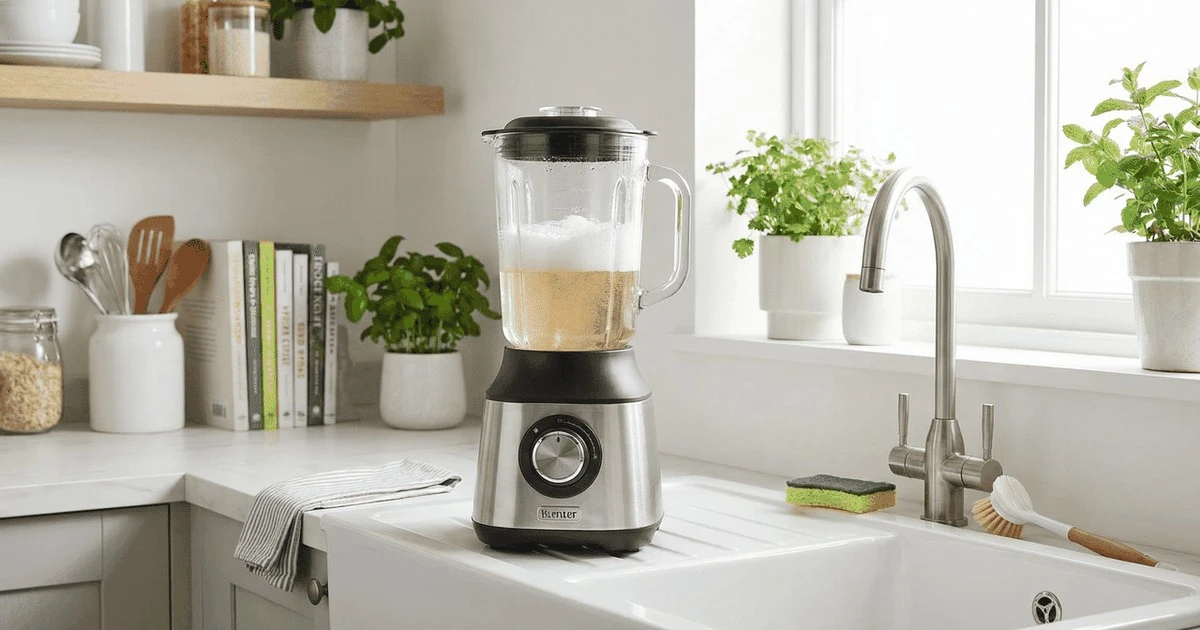 Nigdy więcej szorowania! Ten 30-sekundowy trik sprawi, że Twój blender będzie lśnił czystością