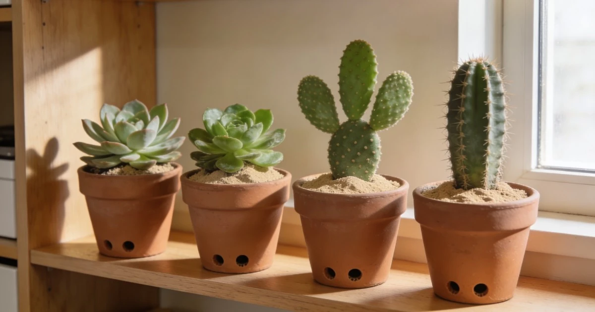 Cactus czy sukulent: wybór dla zapominalskich miłośników zieleni