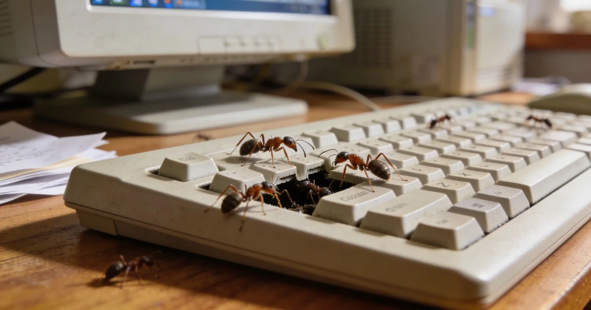 Dlaczego mrówki wybrały router na swój dom? Ten sekretny powód Cię zaskoczy.