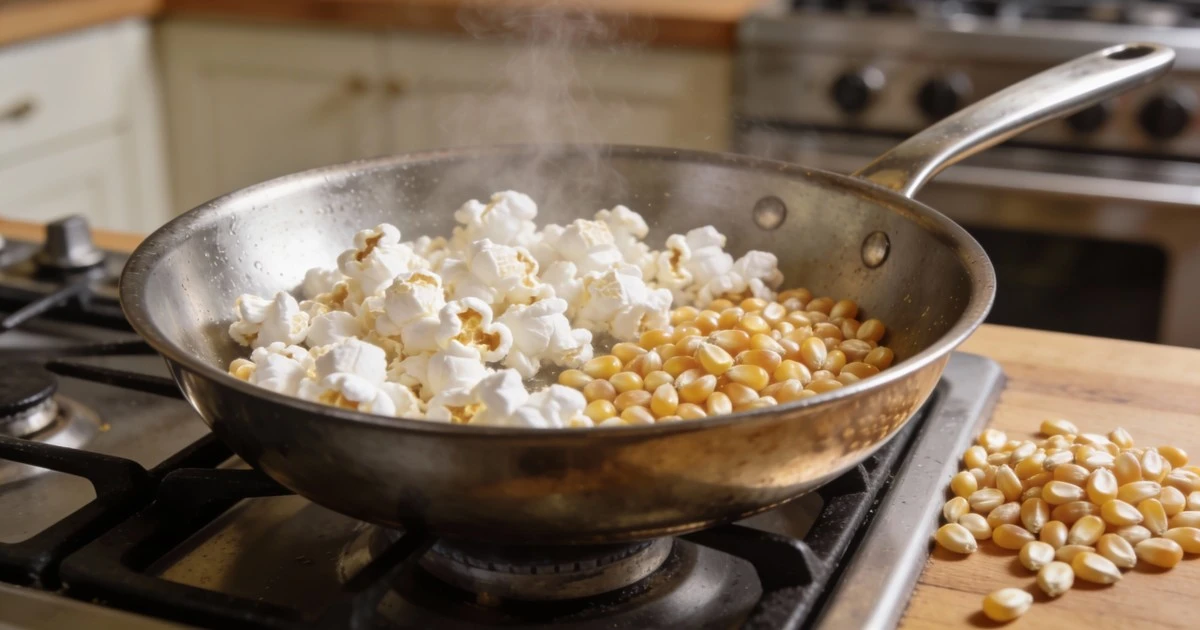 Dlaczego wszystkie ziarna kukurydzy nie zamieniają się w popcorn?