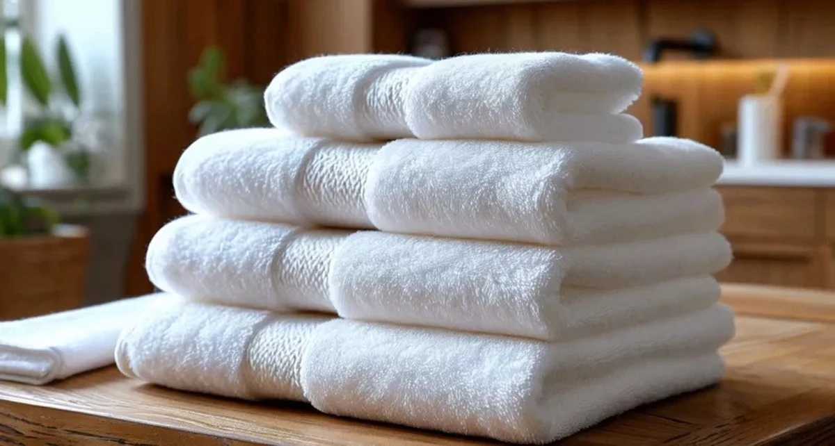 1 szklanka sody w pralce – i nawet 4-letnie ręczniki stają się jak z luksusowego hotelu